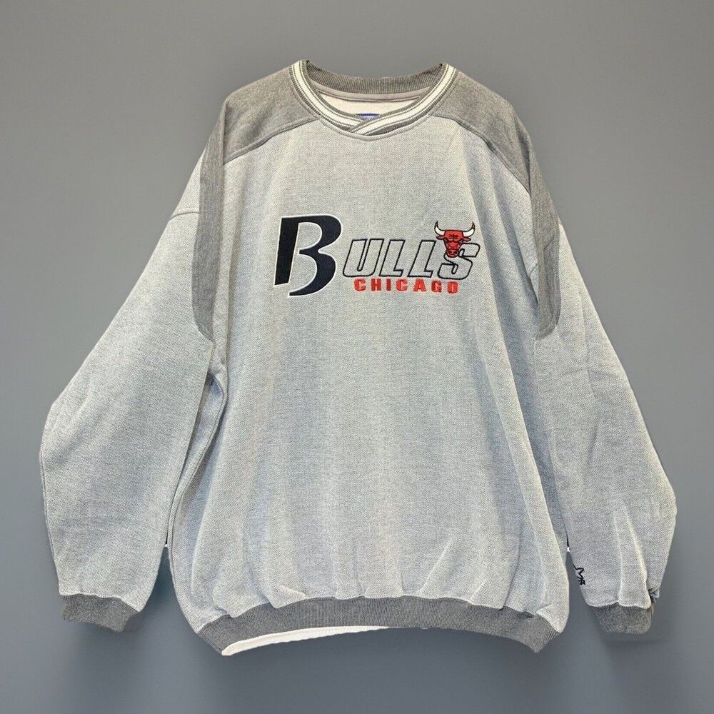 Vintage 90s Chicago Bulls Sweatshirt Pullover Men's XL Starter 90s